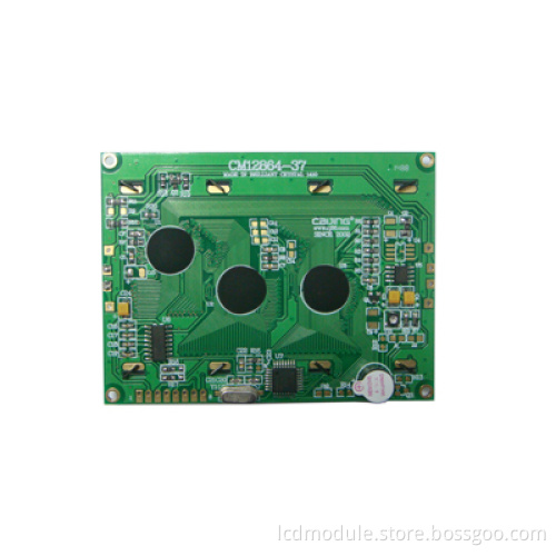 12864 dots matrix lcd module support RS232 UART